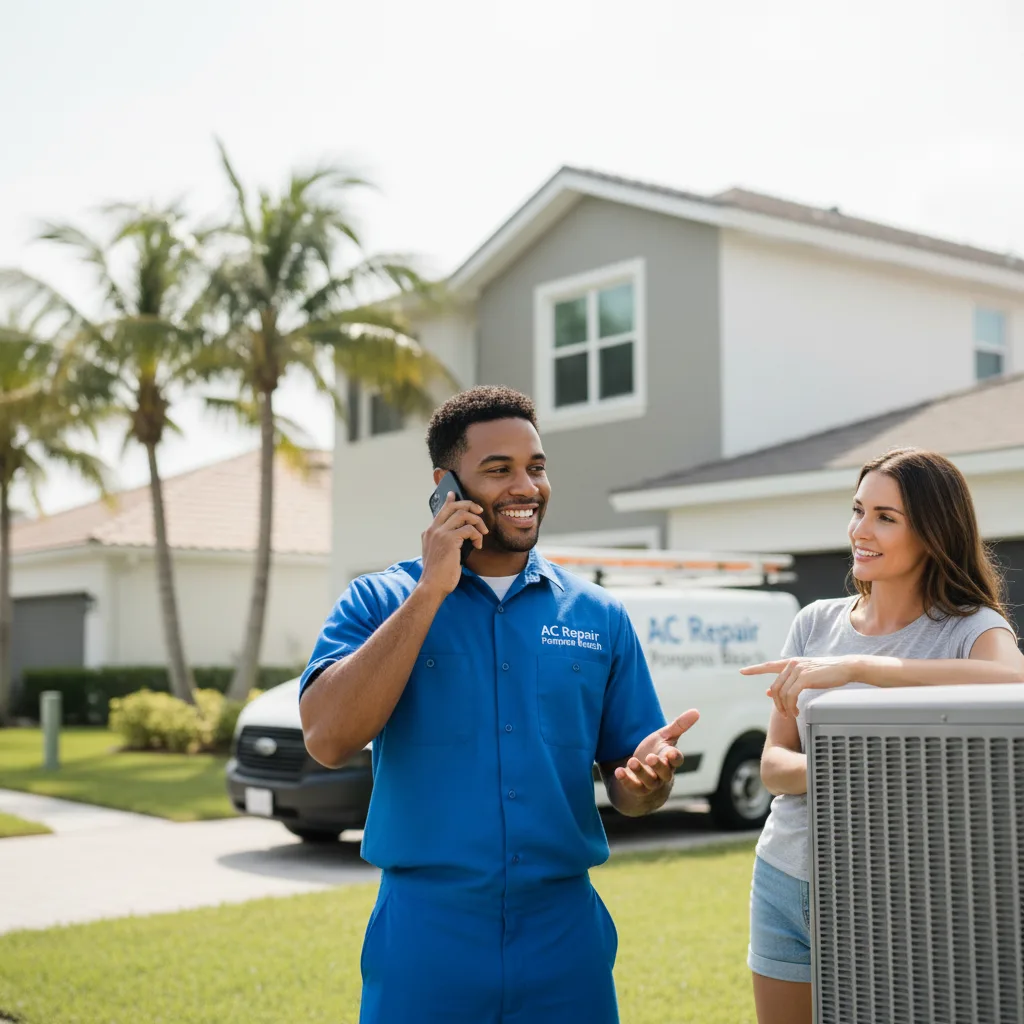 AC Repair Pompano Beach customer support in Redlake